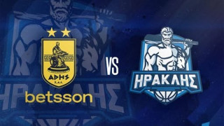 LIVE STREAMING: Το φιλικό Άρης - Ηρακλής για τα «Μαυροσκούφεια»