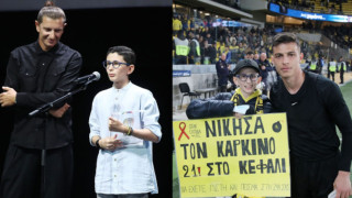 Βραβεία ΠΣΑΠΠ: Συγκλόνισε τους πάντες ο μικρός φίλος της ΑΕΚ Μιχαήλ που νίκησε τον καρκίνο