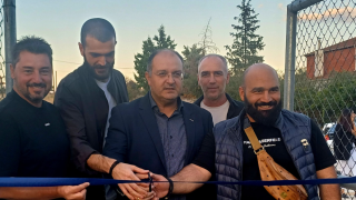 Αγιασμός στην Κρηστώνη και εγκαίνια γηπέδου παρουσία του Γκουγκεσασβίλι-Τουρνουά φιλίας στο Κιλκίς