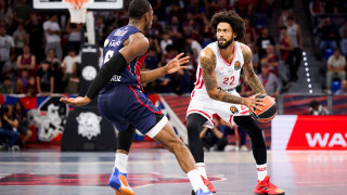 Ολυμπιακός: Παλικαρίσια νίκη (96-102) επί της Μπασκόνια με σούπερ Βεζένκοφ-Ντόρσεϊ