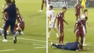 Λοπετέγκι: Σωριάστηκε στο έδαφος μετά από χτύπημα της μπάλας στο πρόσωπο