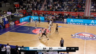 ΠΑΟΚ: Έπαιξε με έξι παίκτες για δευτερόλεπτα-Δείτε πώς... τη γλίτωσε