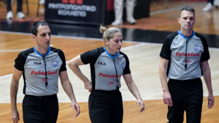 Διαιτητές GBL: Τσαρούχα στο Παλέ, Παπαπέτρου στο ΑΕΚ-ΠΑΟΚ