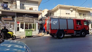 Θεσσαλονίκη: Δύο τραυματίες μετά από πυρκαγιά στην Αγίων Πάντων