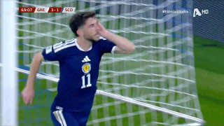 Η Σκωτία έπιασε στον ύπνο την Ελλάδα και μέσα σε πέντε λεπτά μείωσε σε 3-2