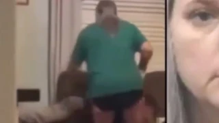 Δασκάλα χτυπά ασταμάτητα τον γιο της με ζώνη!