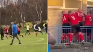 Άγριο ξύλο: Cult σκηνές σε αγώνα ερασιτεχνικού