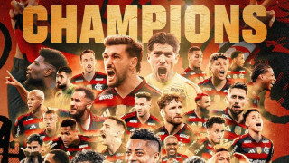 Σήκωσε και το Πρωτάθλημα η Φλαμένγκο, μετά την κατάκτηση του Κόπα Λιμπερταδόρες