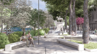 Θεσσαλονίκη: Εντυπωσιακή μεταμόρφωση στις ιστορικές πλατείες Διοικητηρίου και Δημοκρατίας