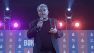 «Ξέφυγε» ο Λαπόρτα-«Όποιος δεν πηδάει είναι Madridista» (vid)