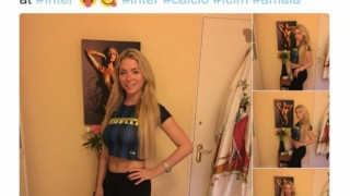 Σας αρέσει η νέα φανέλα της Ίντερ; Αναρωτιέται η April Summers (pics)