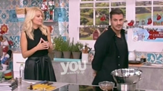 H αμηχανία του Πετρετζίκη μετά την ερώτηση της Σκορδά! (vid)