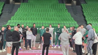 Παναθηναϊκός: Ο Γιαννακόπουλος στην προπόνηση μετά την ήττα από τον Ολυμπιακό