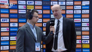 Ζντοβτς: «Στο τέλος έπαιξαν ρόλο οι χαμένες βολές-Ξέραμε ότι θα ήταν σκληρό παιχνίδι»