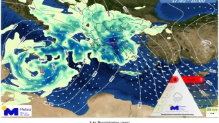 Ο καιρός της Τετάρτης (21/1): Παγετός, χιόνια και καταιγίδες σε όλη τη χώρα