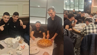 Κοπή της πίτας της ΑΕ Αμπελοκήπων σε οικογενειακό κλίμα