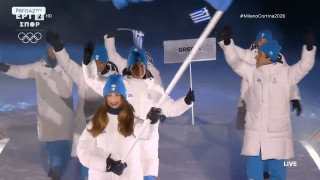 Χειμερινοί Ολυμπιακοί Αγώνες: Η είσοδος της ελληνικής αποστολής-Σημαιοφόρος η Τίτα