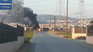 Ωραιόκαστρο - ΠΡΙΝ ΛΙΓΟ: Ένταση & φωτιές στο κέντρο φιλοξενίας