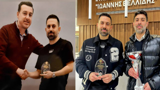 Βράβευση με αφιέρωση για τον Γιώργο Δάλλα