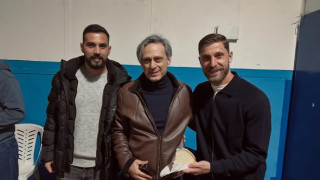 Ηρακλής: Μάναλης και Γιαννούτσος στην κοπή πίτας της «Αυτόνομης Θύρας 10»