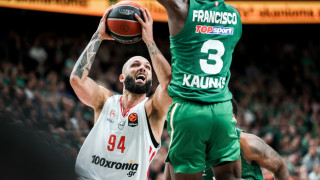 Ένας Φουρνιέ δεν έφερε την άνοιξη: Ο Ολυμπιακός λύγισε από τη Ζαλγκίρις σε ματς 50 λεπτών