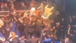 Τουρκία: Αίμα και άμμος σε αγώνα πυγμαχίας-Έπεσε ξύλο στο ρινγκ (vid)