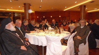 Ο Βαγγέλης Γραμμένος στην κοπή πίτας της ΕΠΣ Ξάνθης