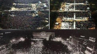 Πού είχε περισσότερο κόσμο; Στον Τραμπ, στον Ομπάμα ή στον... Ανδρέα;