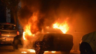 Πυρκαγιά σε αυτοκίνητο             σε περιοχή της Καλαμαριάς