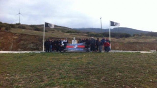 Οι «Πάνθηρες» τίμησαν τη μνήμη των θυμάτων στα Τέμπη (pic)