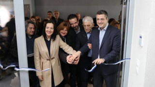 Μπουτάρης & Τζιτζικώστας εγκαινίασαν το δημοτικό ιατρείο Τριανδρίας
