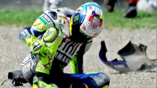 Η σοκαριστική πτώση του Ρόσι (video)