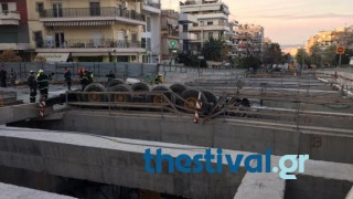 Θεσ/νίκη: Κυκλοφοριακές ρυθμίσεις για την ανάσυρση του φονικού γερανού