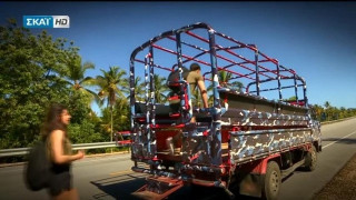 Survivor: Δείτε το βαν των «Μαχητών» μετά τη σύγκρουση (pic)