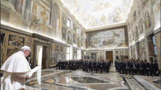 Ο Πάπας ευλόγησε Γιουβέντους και Λάτσιο πριν τον τελικό