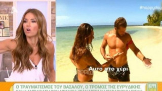 Έξαλλη η Ελένη Τσολάκη με την Ευρυδίκη Βαλαβάνη (ΒΙΝΤΕΟ)