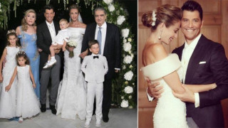 Ποιος έπιασε την ανθοδέσμη στον γάμο Ρουβά - Ζυγούλη  (ΒΙΝΤΕΟ)