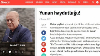 ΣΟΚ με άρθρο της Sözcü: Οι Έλληνες τύραννοι κατέχουν τα νησιά μας