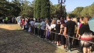 Θεσσαλονίκη: Χιλιάδες πιστοί στον τάφο του Αγίου Παϊσίου (ΒΙΝΤΕΟ)