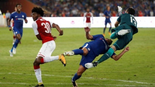 Τραυματισμός ΣΟΚ για τον Πέδρο, υποψία διάσεισης (pics & vid)