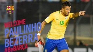 Ανακοίνωσε                  Παουλίνιο η Μπαρτσελόνα