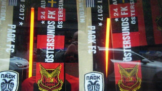 «Τσουχτερότατα»   τα    κασκόλ   του Εστερσουντ-ΠΑΟΚ (vid)