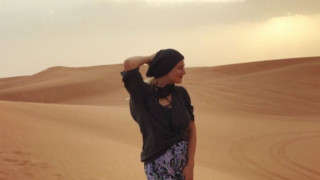 Η Δέσποινα Καμπούρη στην έρημο του Ντουμπάι! (ΦΩΤΟ & ΒΙΝΤΕΟ)