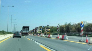 Θεσσαλονίκη: Άρχισαν οι εργασίες κατασκευής των πρώτων διοδίων (ΦΩΤΟ)