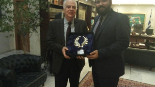 Συνάντηση Βασιλειάδη με τον Πρόεδρο των Ελληνικών Πετρελαίων