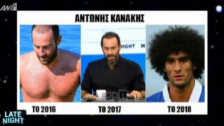 Ο Γιώργος Λιάγκας σχολίασε τα... νέα μαλλιά του Αντώνη Κανάκη (ΒΙΝΤΕΟ)