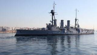 Συγκίνησε ο απόπλους του θρυλικού «Αβέρωφ» από τη Θεσσαλονίκη (ΒΙΝΤΕΟ)