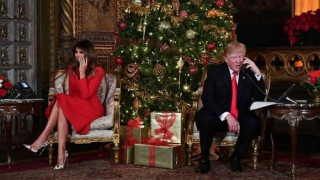 Ντόναλντ και Μελάνια Τραμπ τηλεφώνησαν σε παιδιά για τα Χριστούγεννα