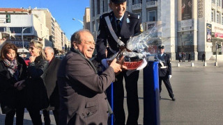 Ο τροχονόμος επέστρεψε με το βαρέλι του στον Λευκό Πύργο! (ΒΙΝΤΕΟ)