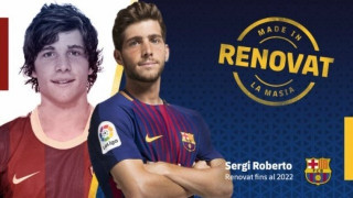 Ανανέωσε με την         Μπαρτσελόνα ο Σέρχι Ρομπέρτο